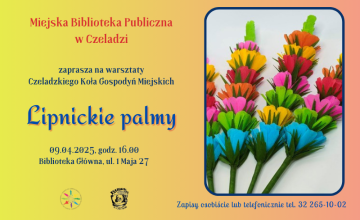 Lipnickie palmy, czyli przygotowań do świąt ciąg dalszy